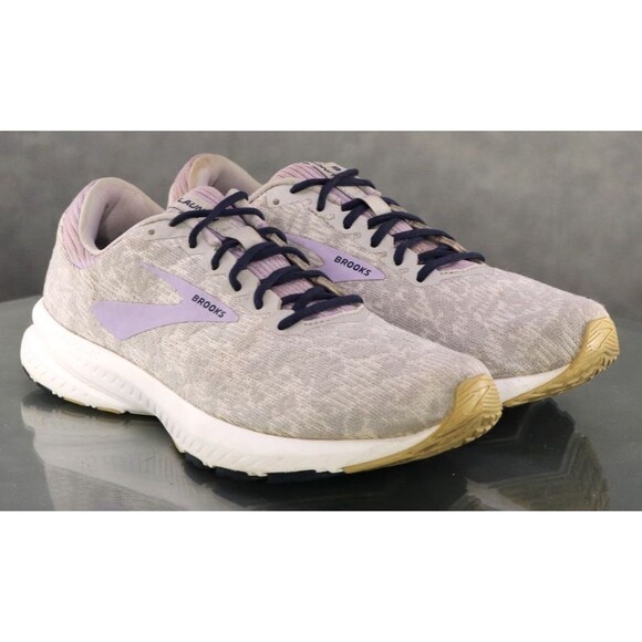 Brooks Launch 6 Women's Running Shoes Size 9 Gray Lavender - Picture 5 of 12